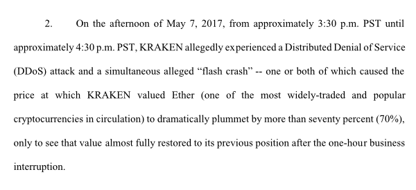 Class Action Lawsuit Filed Against Cryptocurrency Exchange Kraken